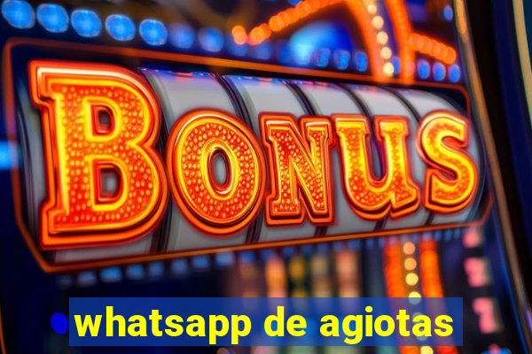 whatsapp de agiotas